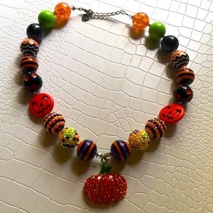 Made with Love Halloween Necklace